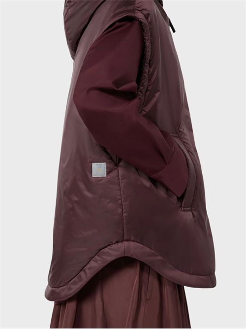 Oversized hooded padded vest MAX MARA THE CUBE | 2629296034600046